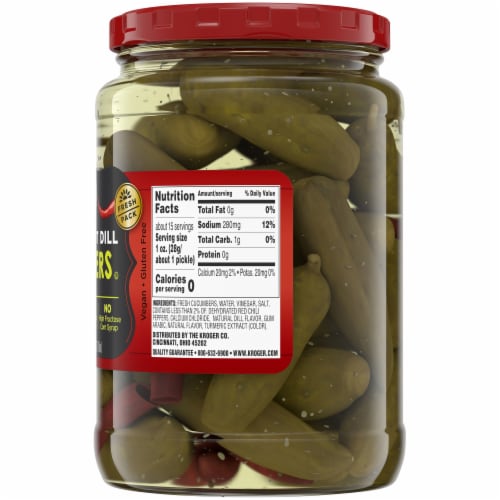 Kroger® Zesty Hot Dill Zingers Perspective: right