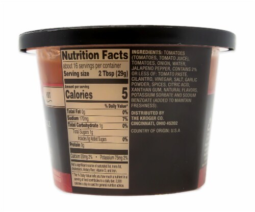 Private Selection™ Hot Restaurant Style Gourmet Salsa Perspective: right