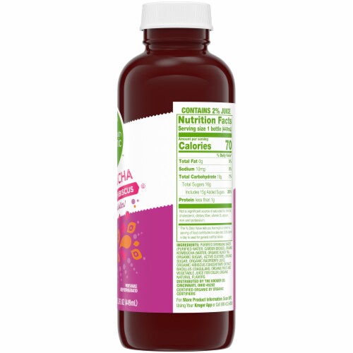 Simple Truth Organic™ Raspberry Hibiscus Kombucha Perspective: right