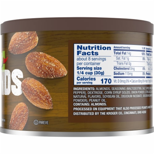 Kroger® Chili Lime Seasoned Almonds Perspective: right