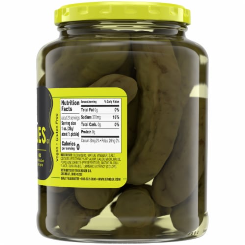 Kroger® Whole Dill Pickles, 32 fl oz Ralphs