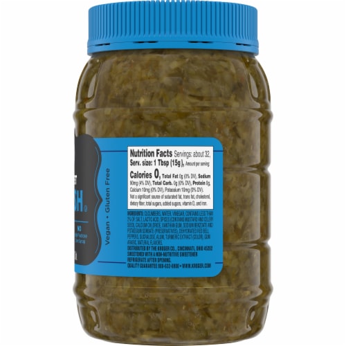 Kroger® Sugar-Free Sweet Relish Perspective: right