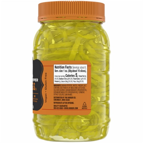 Kroger® Mild Banana Pepper Rings Perspective: right