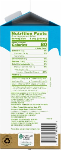 Simple Truth Vanilla Almond Milk Perspective: right