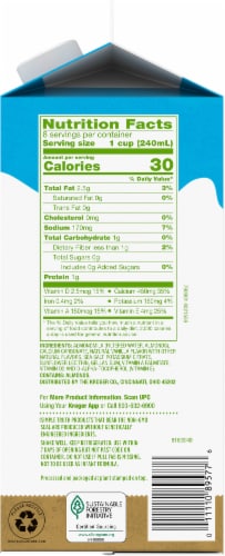 Simple Truth® Unsweetened Vanilla Almond Milk Perspective: right