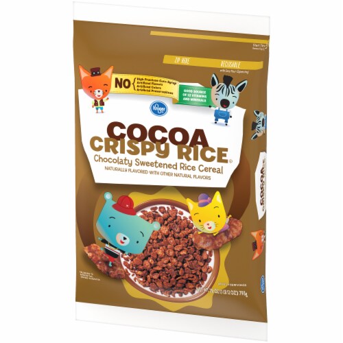 Kroger® Cocoa Crispy Rice Cereal Perspective: right