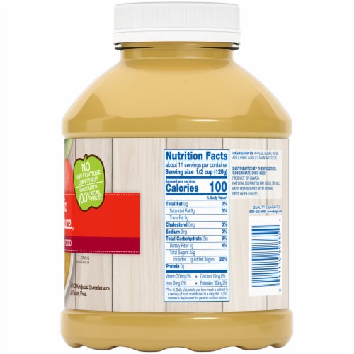 Kroger® Classic Applesauce Perspective: right