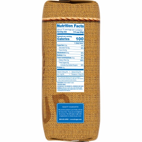 Kroger® White Whole Wheat Milled Flour Perspective: right