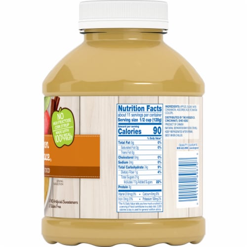 Kroger® Cinnamon Applesauce Perspective: right