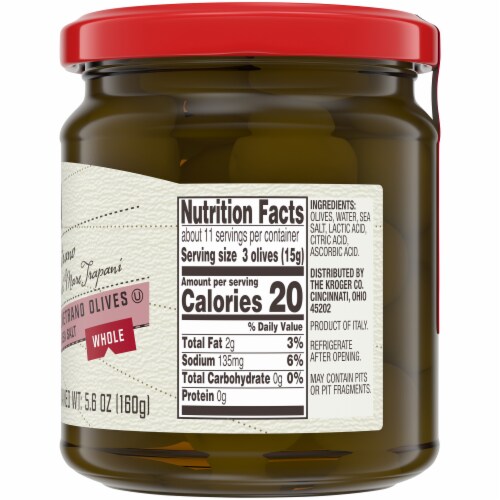 HemisFares™ Green Castelvetrano Whole Olives Perspective: right
