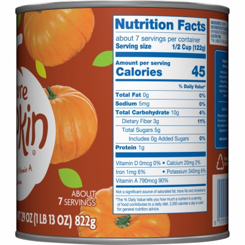 Kroger® 100% Pure Pumpkin Perspective: right