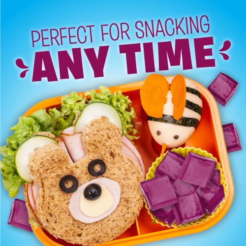 Kroger® Sugar Free Gel Bites Black Cherry Gelatin Cubes Perspective: right