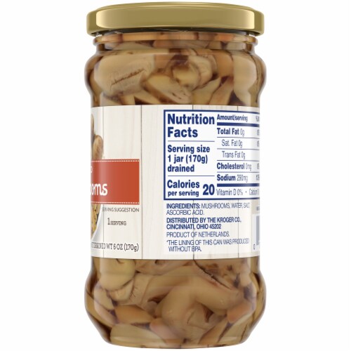 Kroger® Sliced Mushrooms Perspective: right