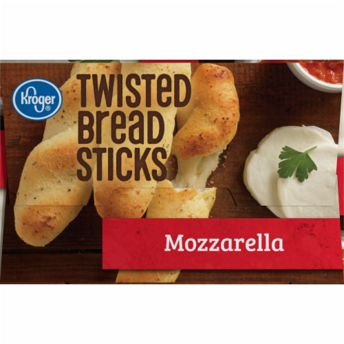 Kroger® Mozzarella Twisted Bread Sticks Perspective: right