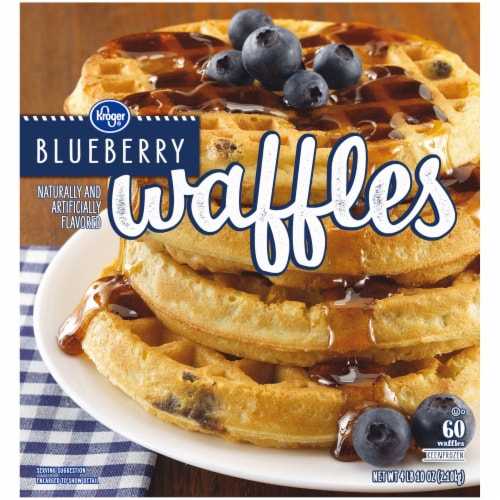 Kroger® Blueberry Waffles Perspective: right