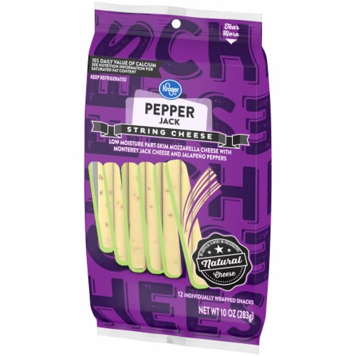 Kroger® Pepper Jack String Cheese Perspective: right