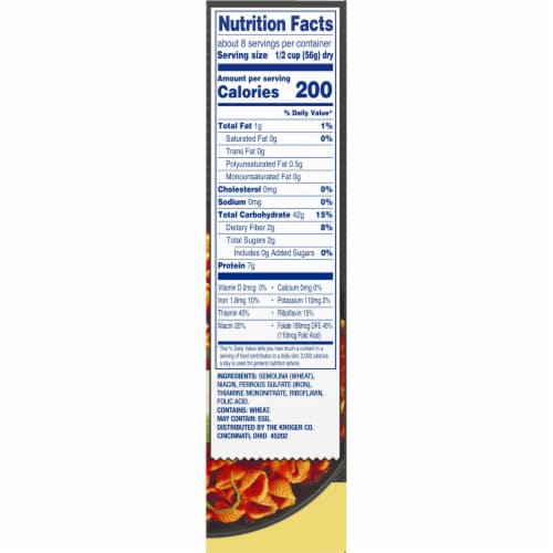 Kroger® Small Shell Macaroni Perspective: right