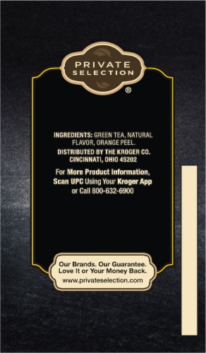 Private Selection® Golden Citrus Green Tea Bags Perspective: right