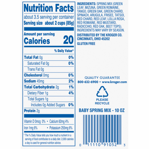 Kroger® Baby Spring Mix Perspective: right
