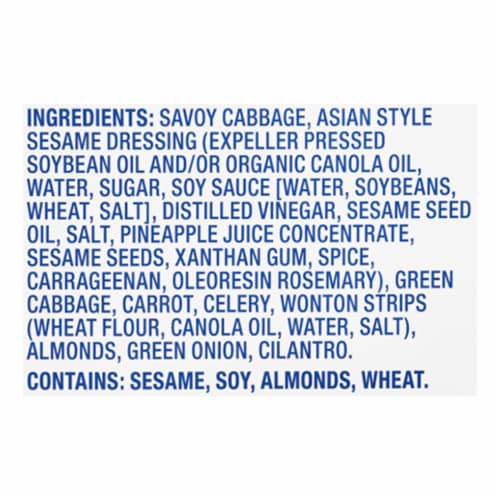 Kroger® Asian Style Chopped Salad Kit Perspective: right