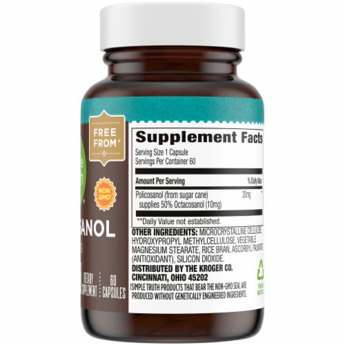 Simple Truth™ Policosanol Capsules 20mg Perspective: right