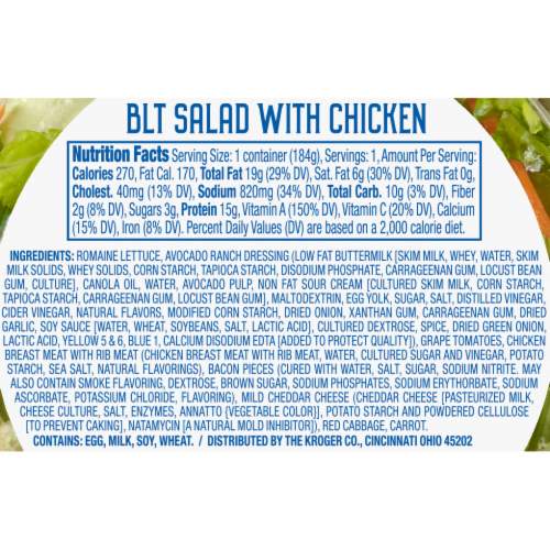 Kroger® BLT with Chicken Salad Kit Perspective: right