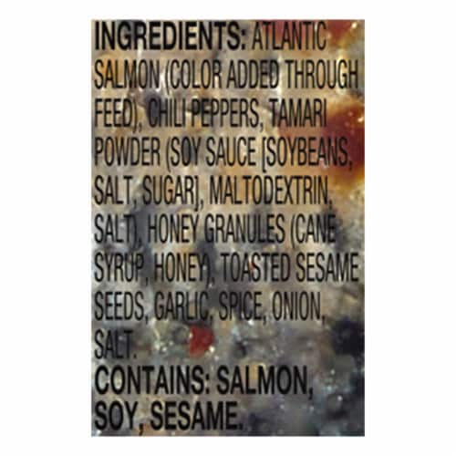 Kroger® Farm Raised Sesame Chile Atlantic Salmon Portions Perspective: right