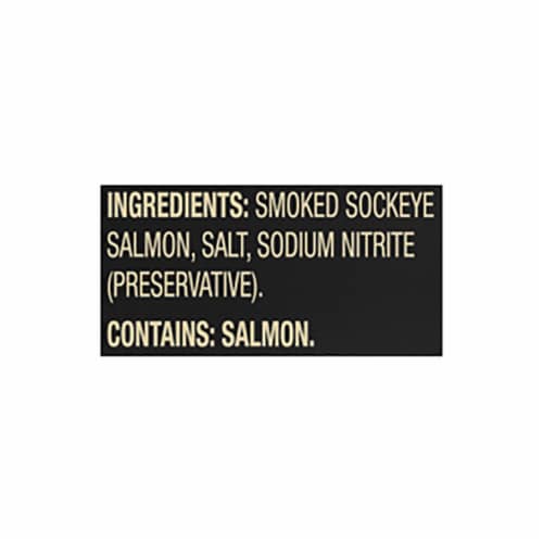 Private Selection® Wild Caught Alaskan Sockeye Salmon Pre-Sliced Cold Smoked Traditional Perspective: right