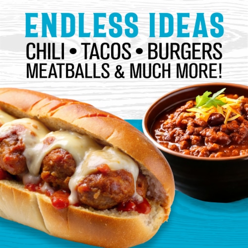 Kroger® 93/7 Ground Beef Tray 1 LB Perspective: right