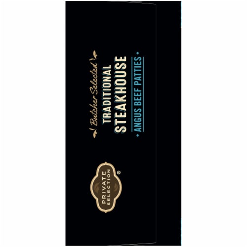 Private Selection® Traditional Steakhouse Angus Beef Patties Perspective: right