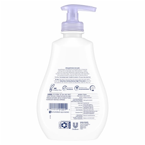 Baby Dove Sensitive Skin Care Calming Moisture Baby Wash Perspective: right