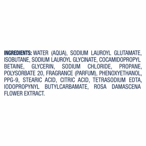Dove with Rose Oil Body Wash Mousse Perspective: right