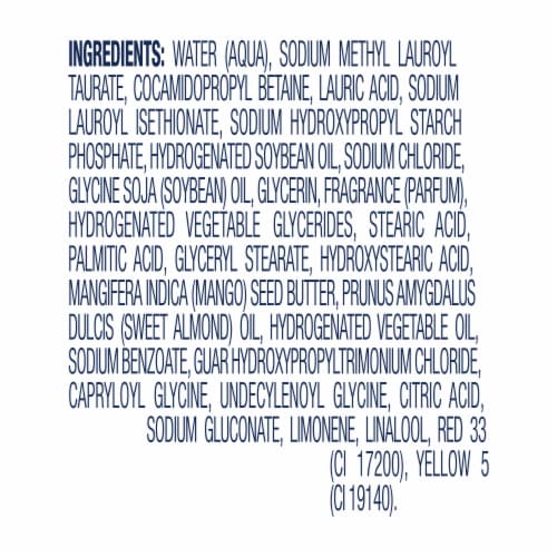 Dove Glowing Mango & Almond Butter Body Wash Perspective: right