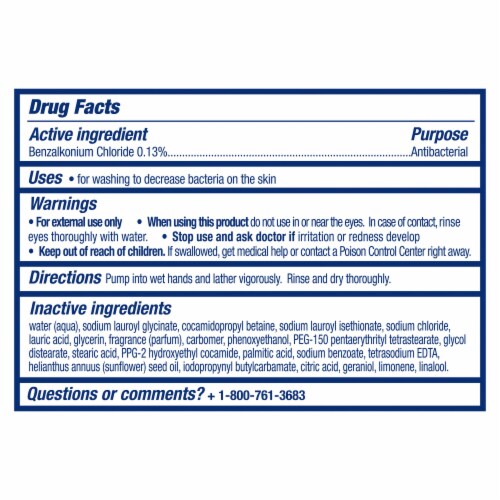 Dove Care & Protect Antibacterial Hand Wash Perspective: right