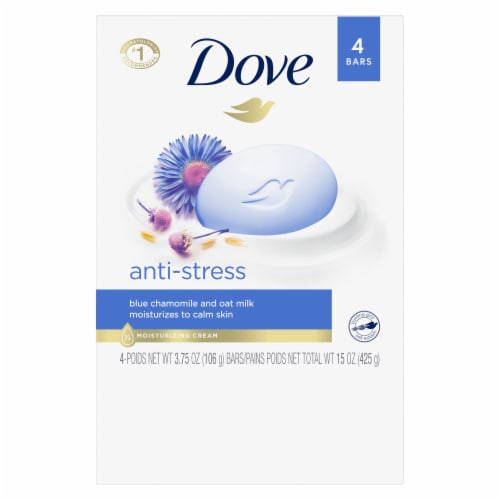 Dove Calm Skin Anti-Stress Beauty Bar Soap Perspective: right
