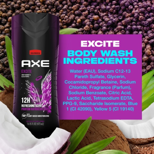 AXE Excite Body Wash Perspective: right