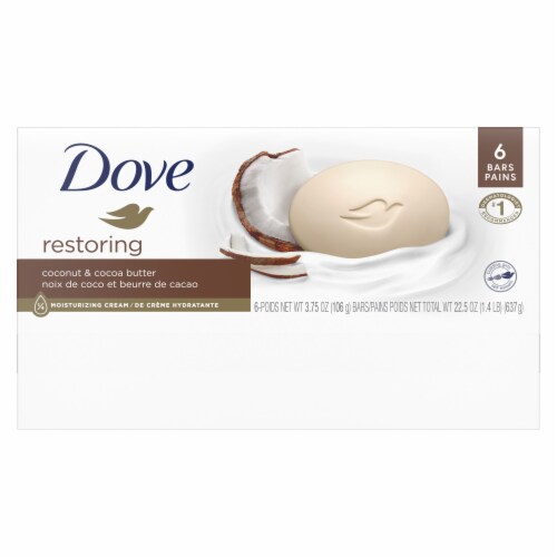 Dove Beauty Bar Restoring Gentle Skin Cleanser Perspective: right