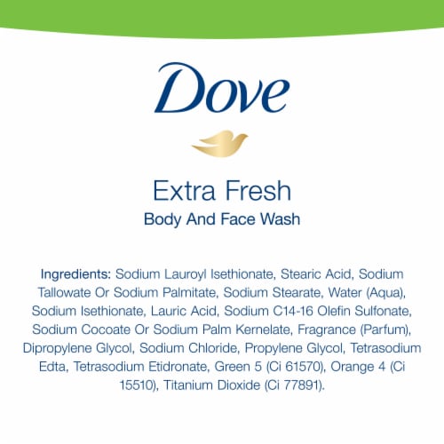 Dove Men+Care Extra Fresh Body Wash Perspective: right