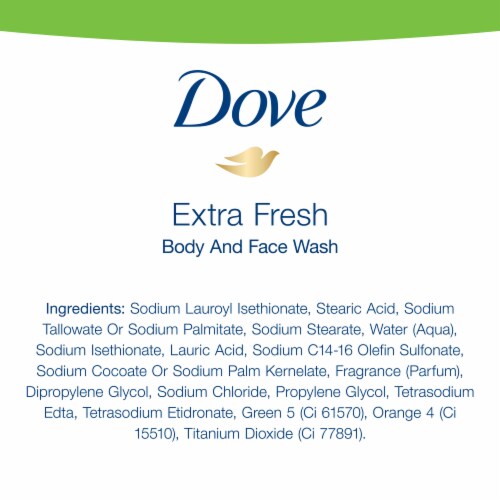 Dove Men+Care Extra Fresh Body Wash Perspective: right
