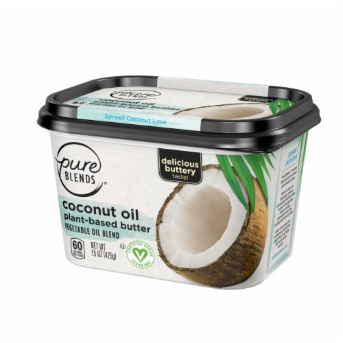 Pure Blends Coconut Oil Butter Spread Perspective: right