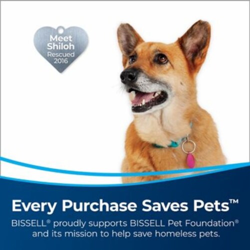 BISSELL® CleanView® Pet Slim Corded Vacuum - Red/Black Perspective: right