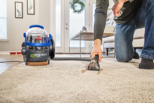 Bissell® Little Green Pro Pet Perspective: right
