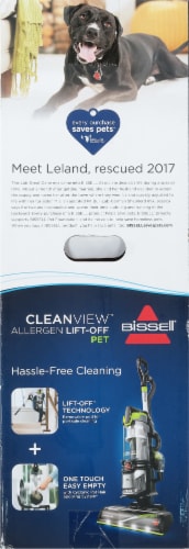 Bissell® CleanView® Allergen Lift-Off® Pet Vacuum Perspective: right