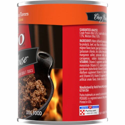 ALPO Chop House Filet Mignon Bacon Flavor Adult Wet Dog Food 13.2 oz Harris Teeter