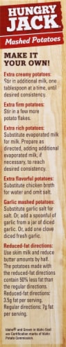 Hungry Jack Instant Mashed Potatoes Perspective: right
