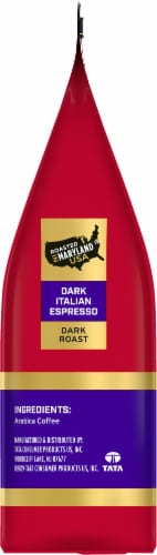 Eight O'Clock Dark Italian Espresso Ground Coffee Perspective: right