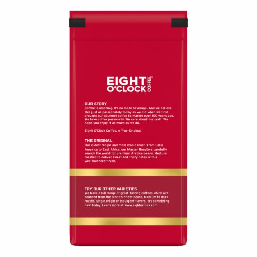 Eight O'Clock® The Original Medium Roast Ground Coffee Perspective: right