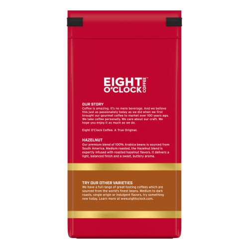 Eight O'Clock® Hazelnut Medium Roast Ground Coffee Perspective: right