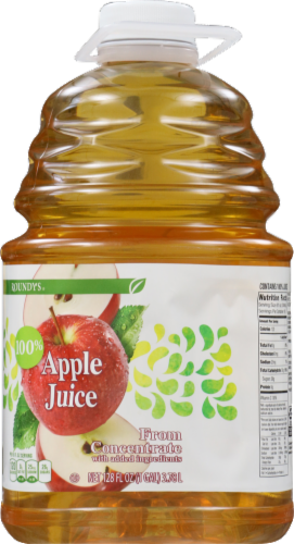 Roundy's 100% Apple Juice Perspective: right