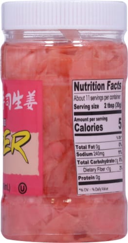 Wel-Pac® Sushi Ginger Gari Perspective: right